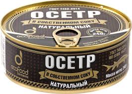 Осетр у власному соку